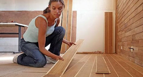 Укладка ламината